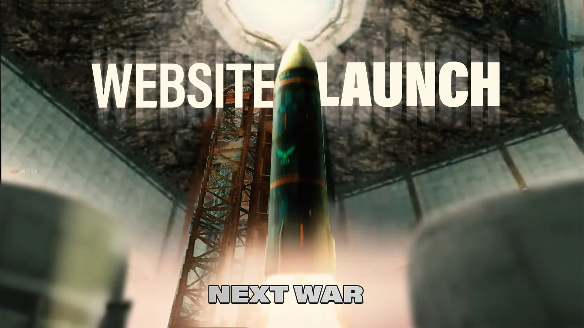 Website launch image.