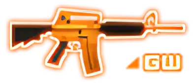 M4a1 Gold 8th Image of M4a1 Gold 8th