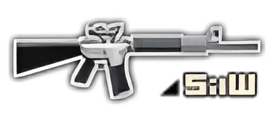 M16a4 Silver Image of M16a4 Silver