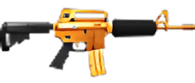 M4a1 Gold Esl Image of M4a1 Gold Esl