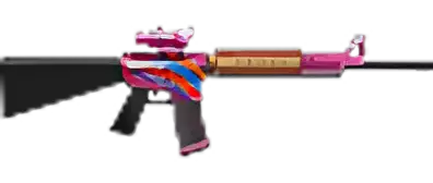 M16a4 Pink Esl Image of M16a4 Pink Esl