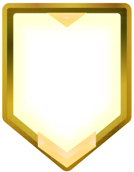 Icon of level 1 with gold premium.